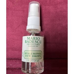 New Mario Badescu Hyaluronic Dew Drops 1 Oz Full Size Hydrates Skin Face Glow